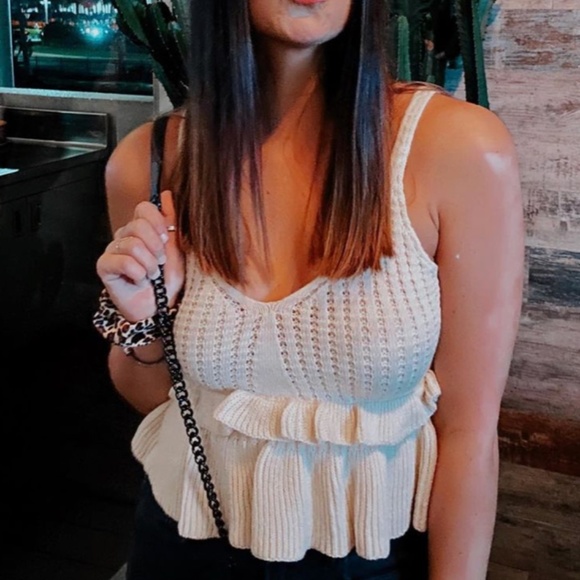 KNIT TANK TOP - Picture 1 of 4